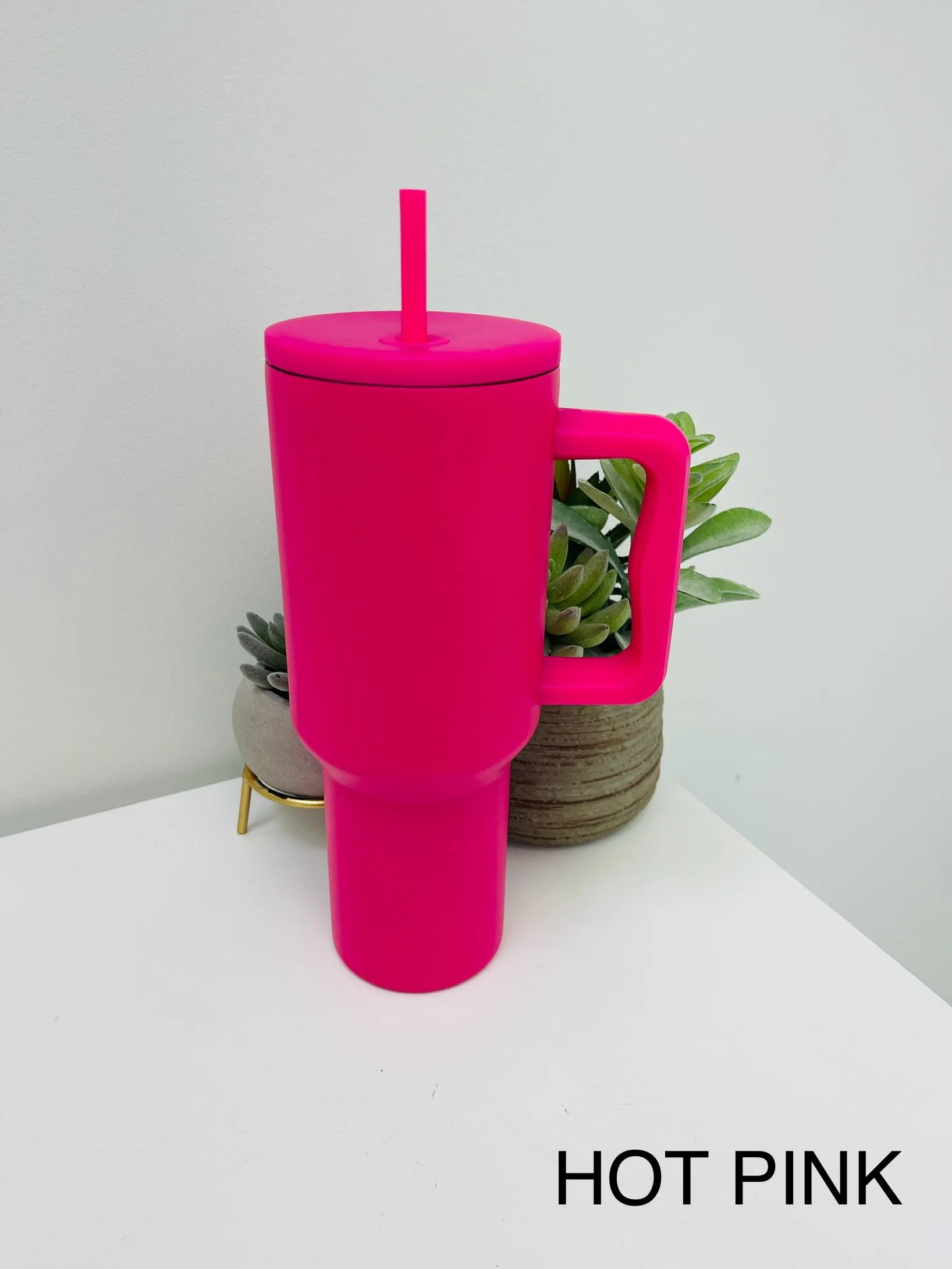 40oz Monochrome Tumbler- Multiple Colors!