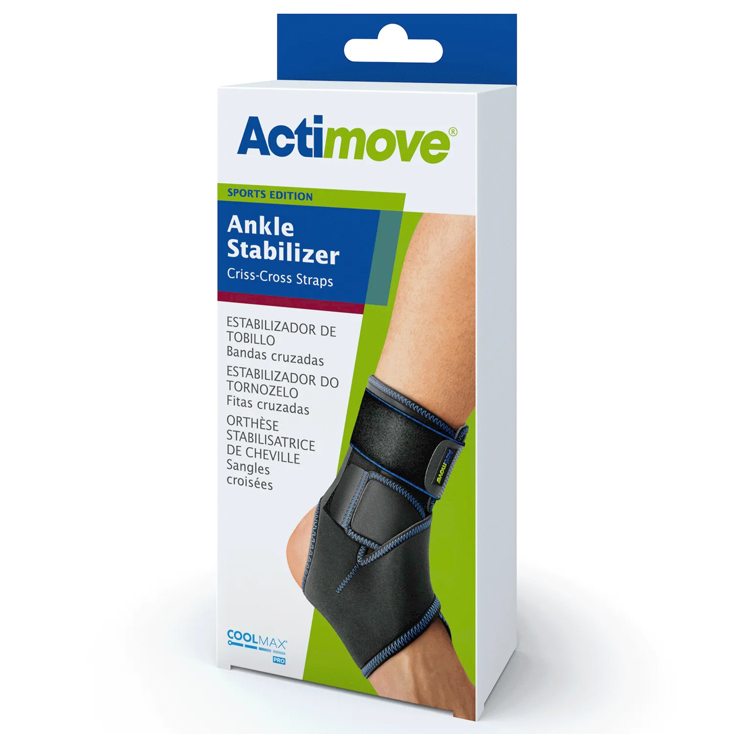 Actimove Sport Ankle Stabilizer Criss-Cross Straps Univ