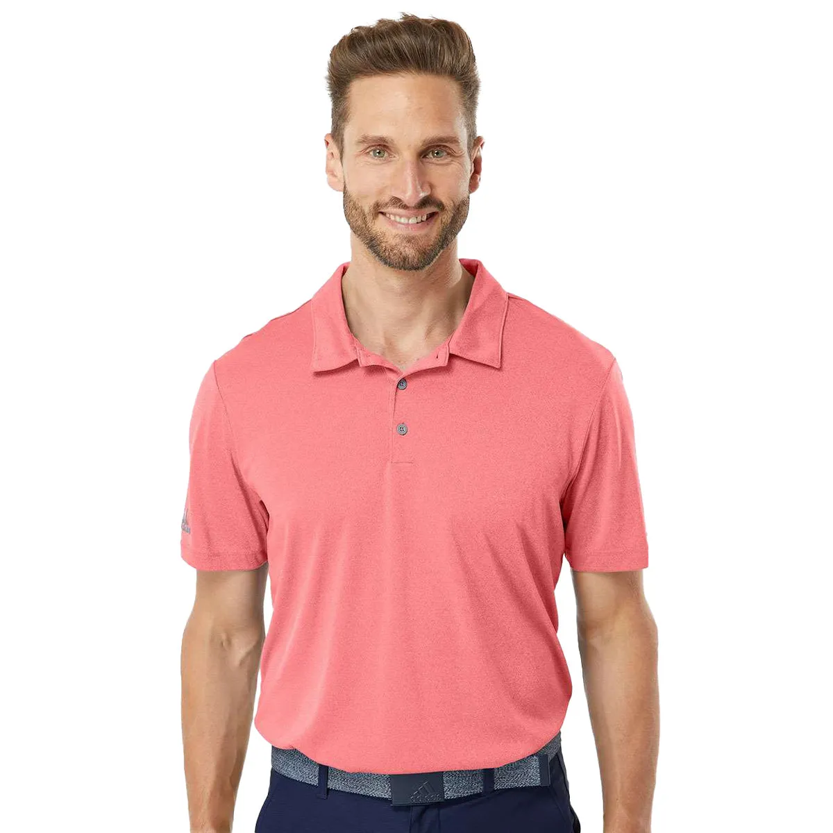 adidas Men's Heathered Polo