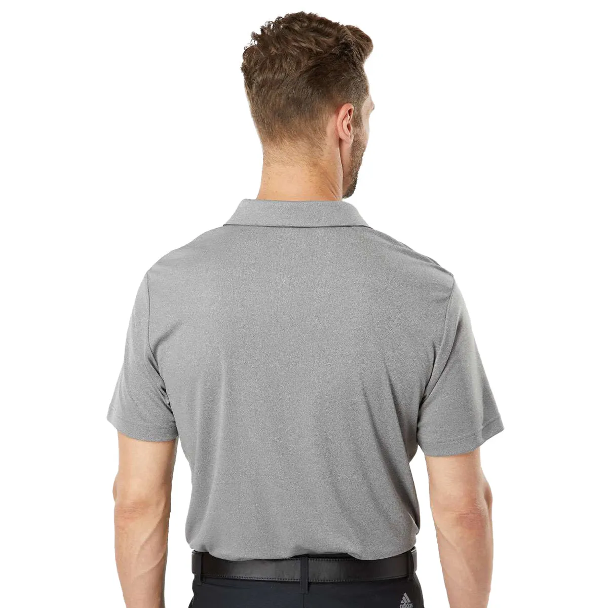 adidas Men's Heathered Polo