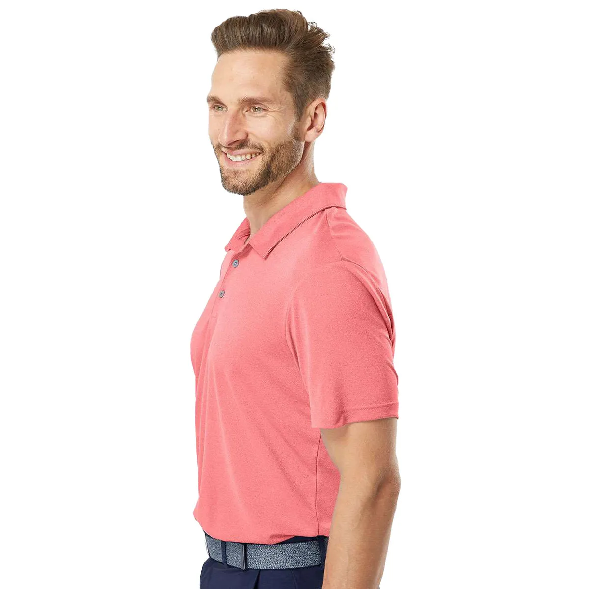 adidas Men's Heathered Polo