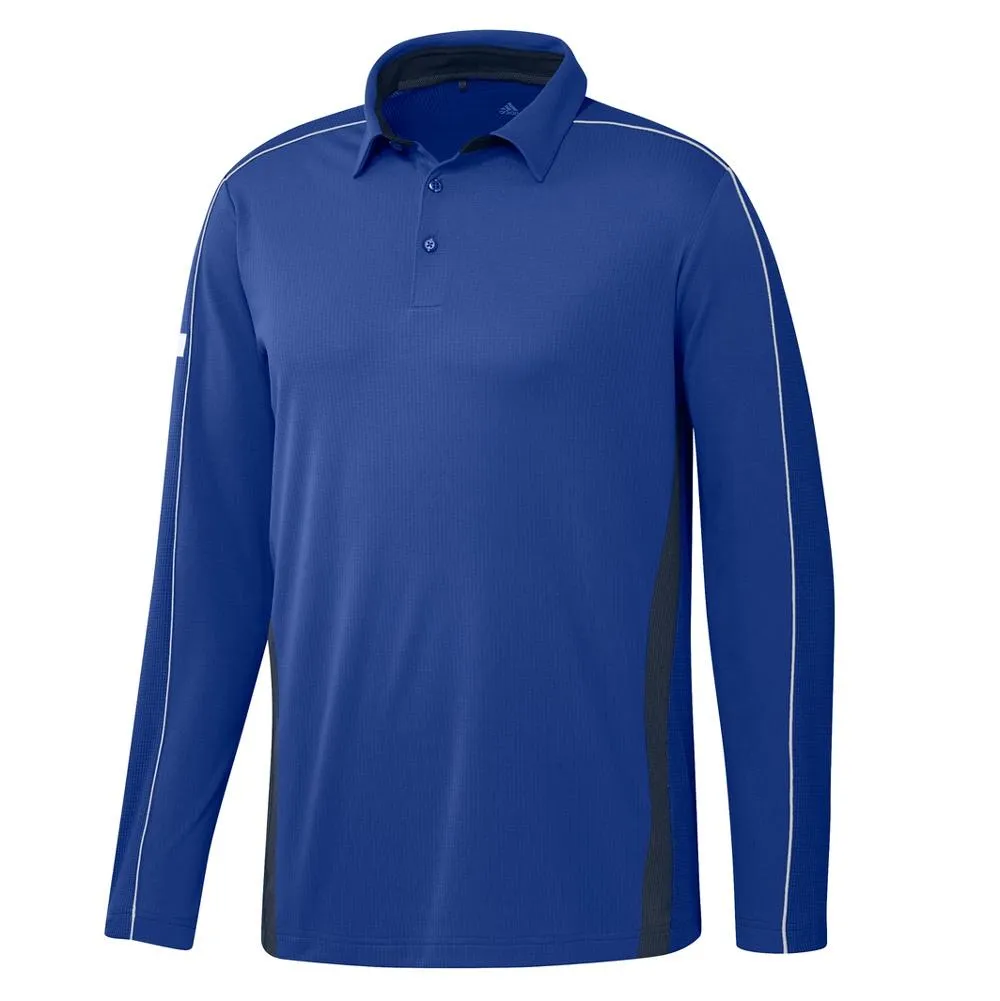 adidas Mens Sport Style Long Sleeve Polo