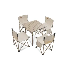 Adventurer Tanxianzhe Camping Table and Chairs Set - Khaki