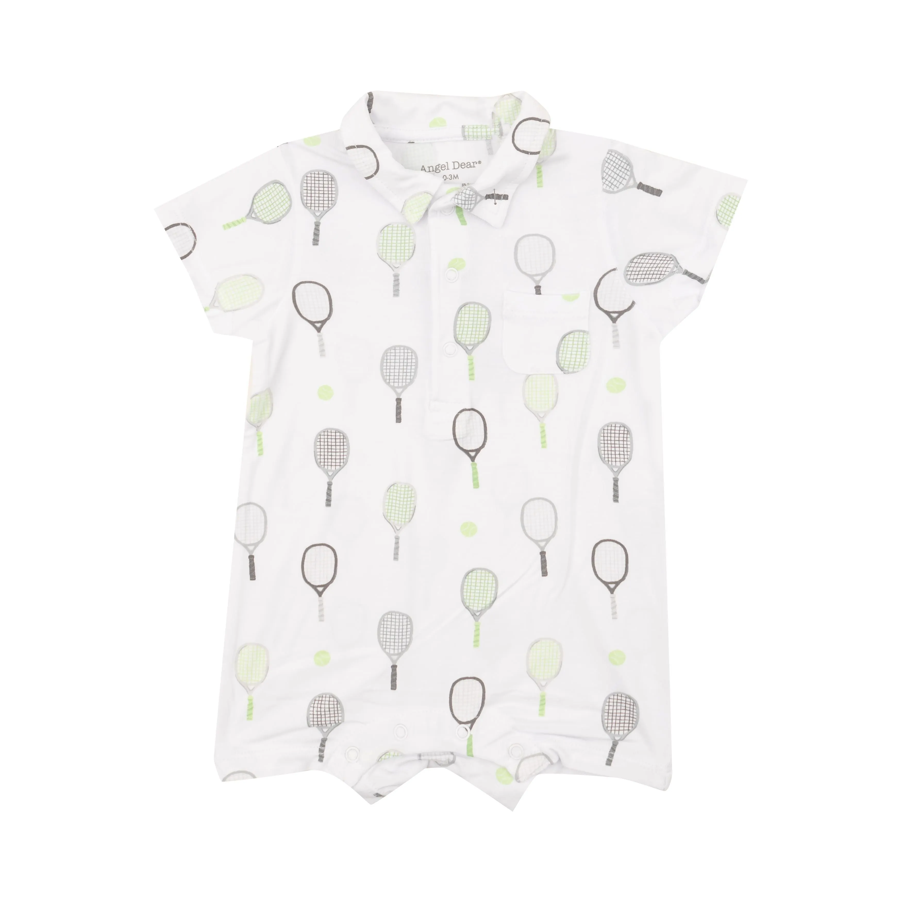 Angel Dear - Tennis Green Polo Shortie