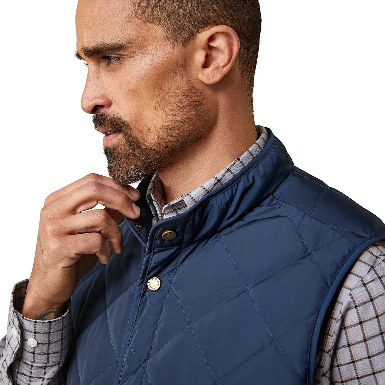 Ariat Mens Woodside Vest Navy