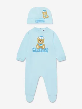 Baby Boys Babygrow Gift Set (3 Piece) in Blue