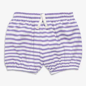 Baby bubble short in mini stripe