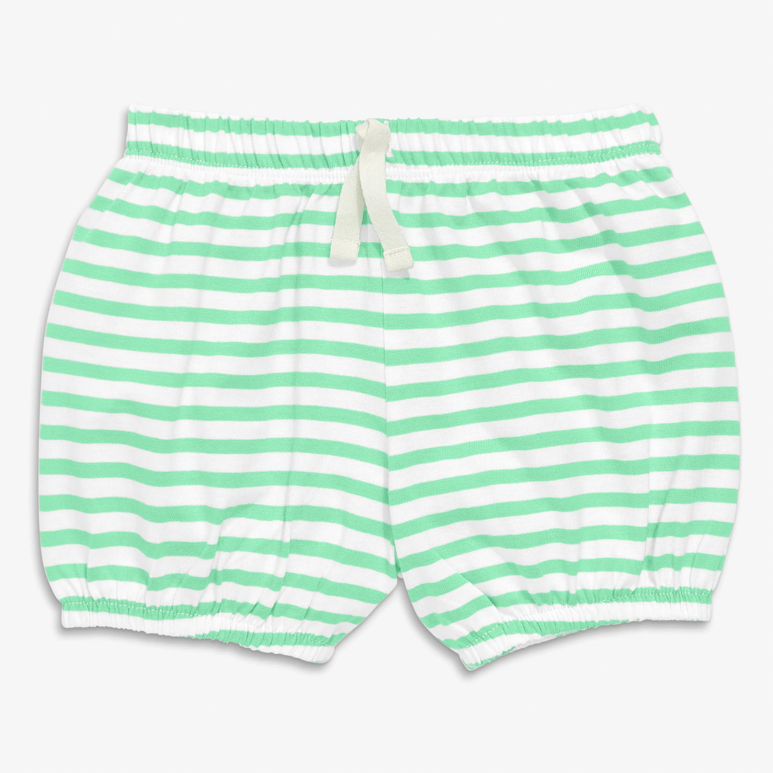 Baby bubble short in mini stripe