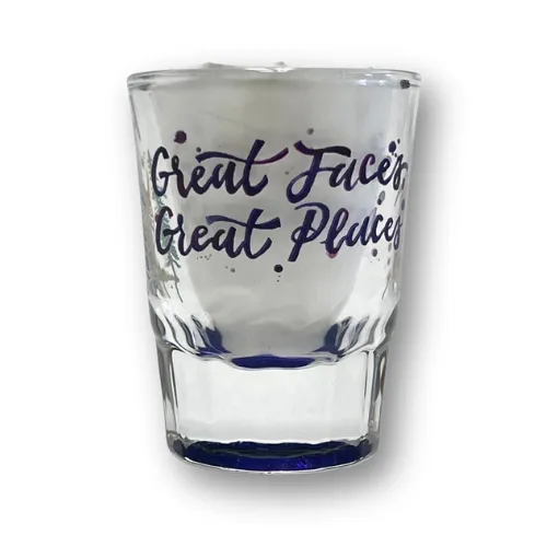 Badlands Great Faces, Great Places Shot Glass