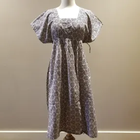 Beautiful Pattern Dress With Side Tie