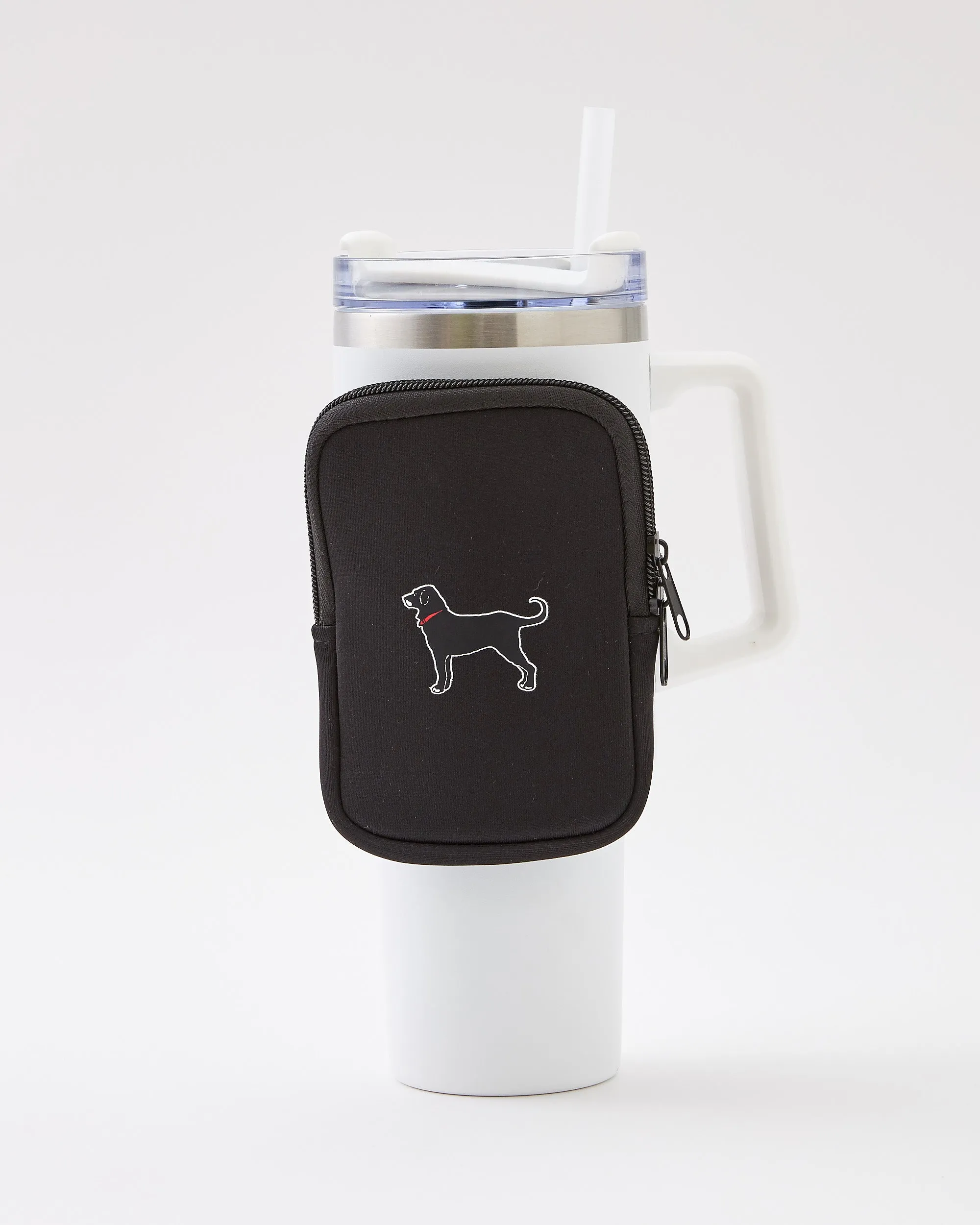 Black Dog Bottle Pouch