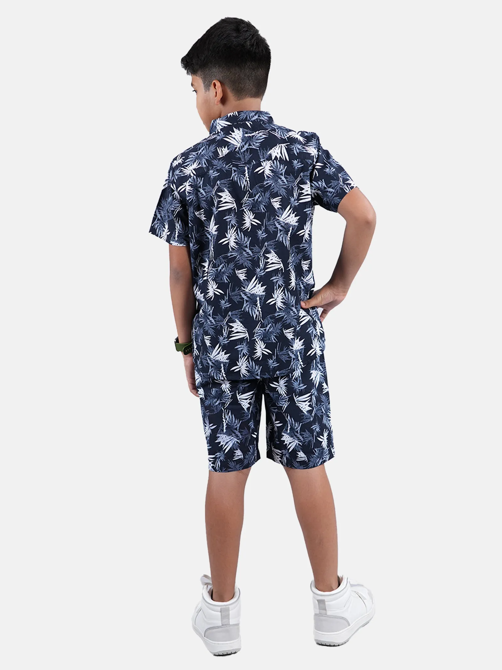 Boys Half Sleeve Shirt and Shorts Co-Ord Sets