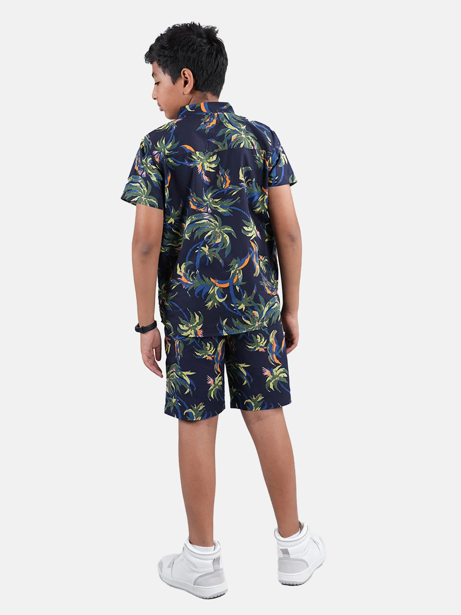 Boys Half Sleeve Shirt and Shorts Co-Ord Sets