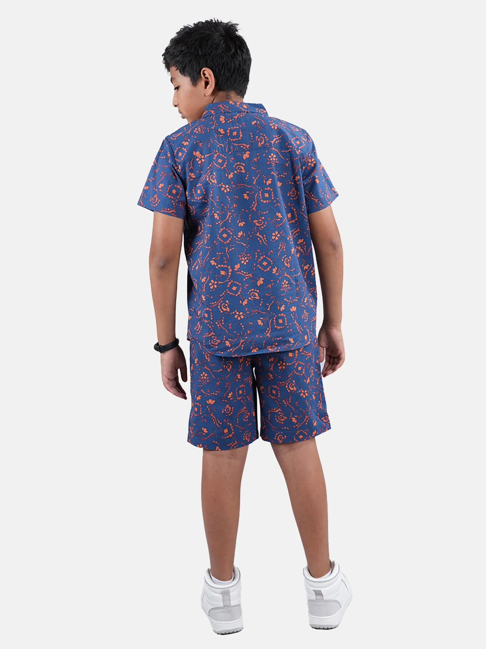 Boys Half Sleeve Shirt and Shorts Co-Ord Sets