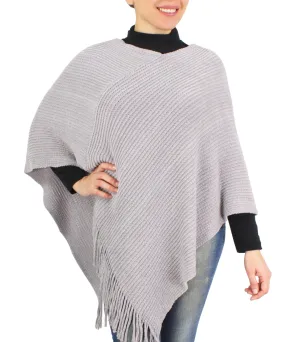 Chenille Poncho