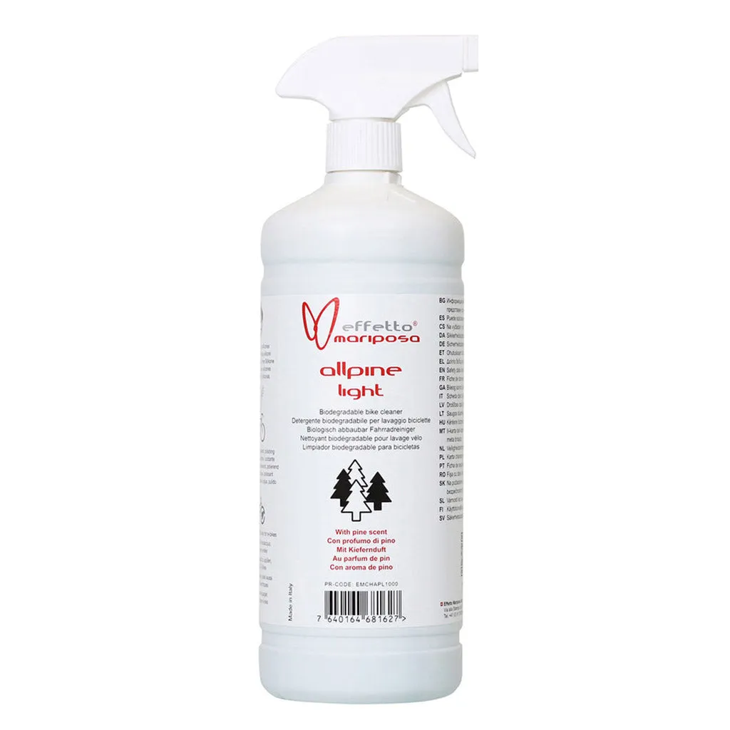 Effetto Mariposa Allpine Light-Biodegradable Bike Cleaner - 1000ml