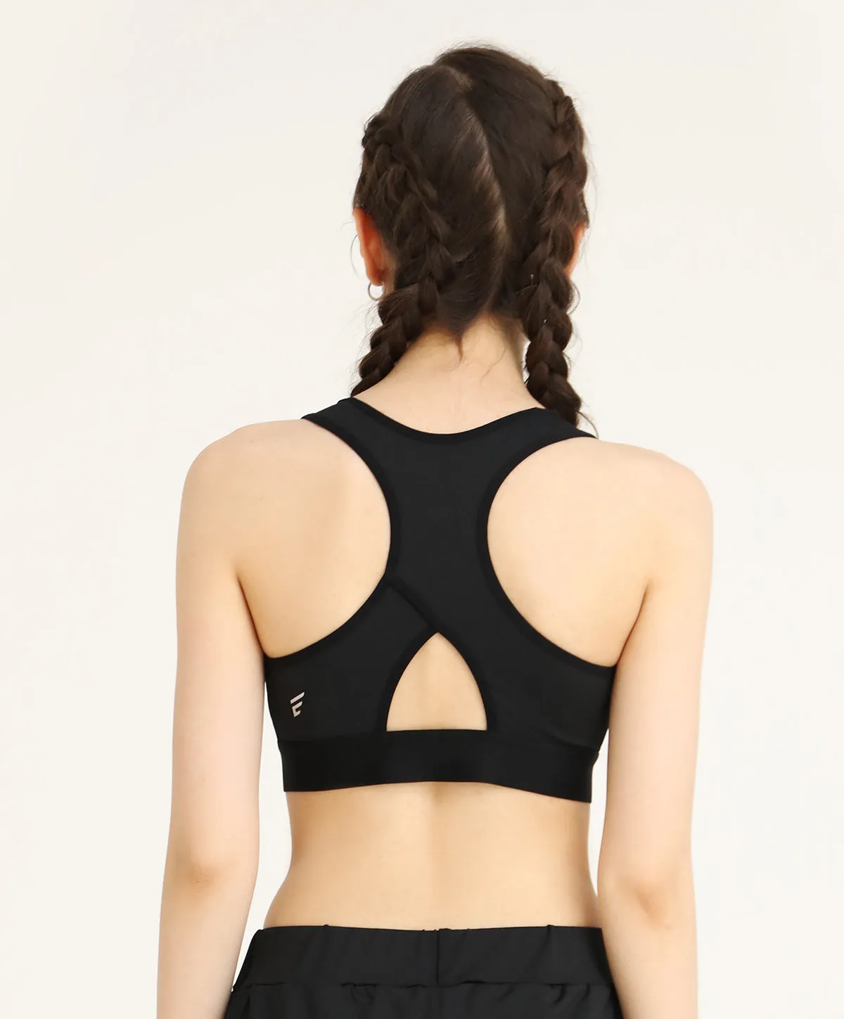 Energized Aircool Moisture Wick Zip Front Racerback Sports Bra