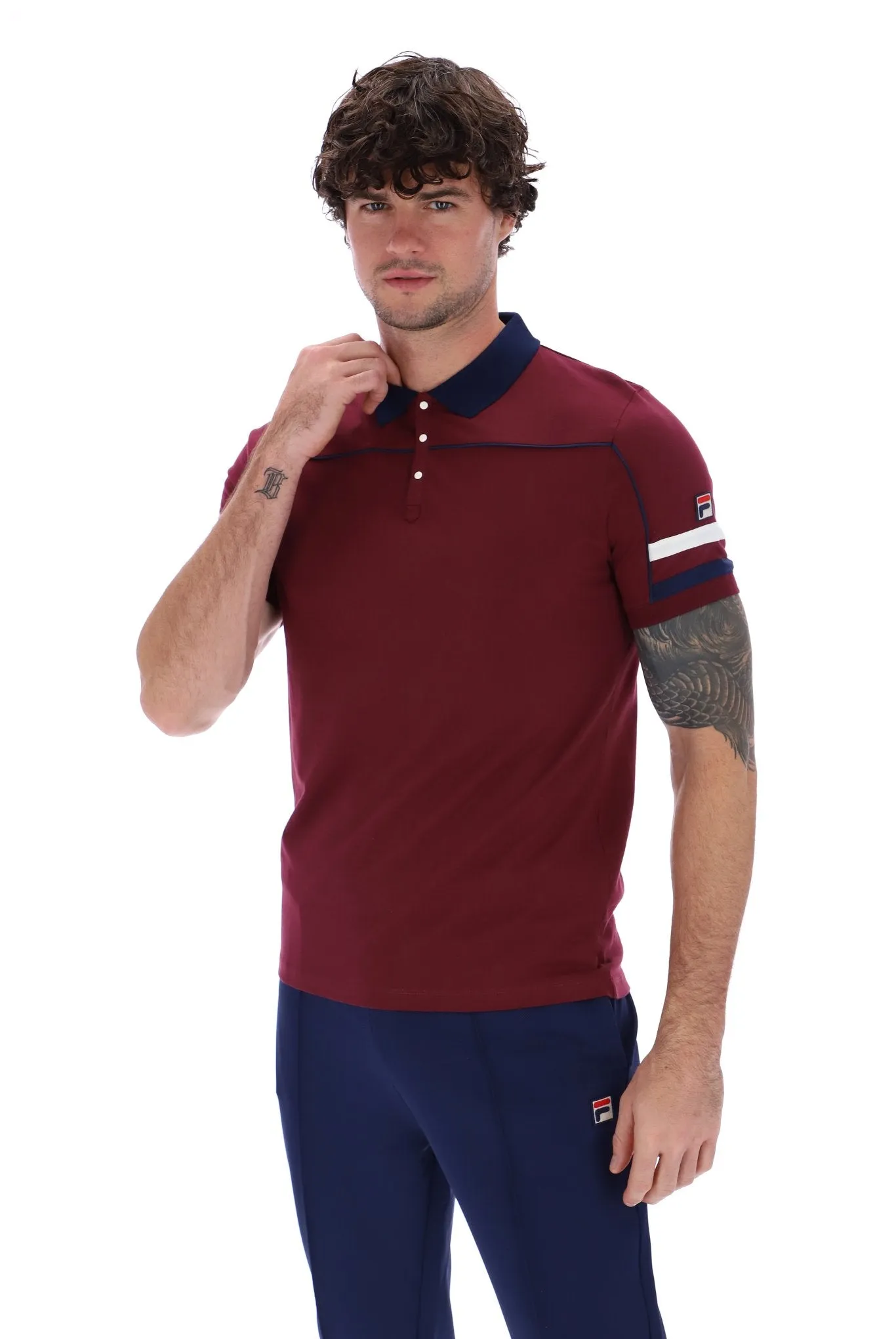 Grandslam Piping Polo Top