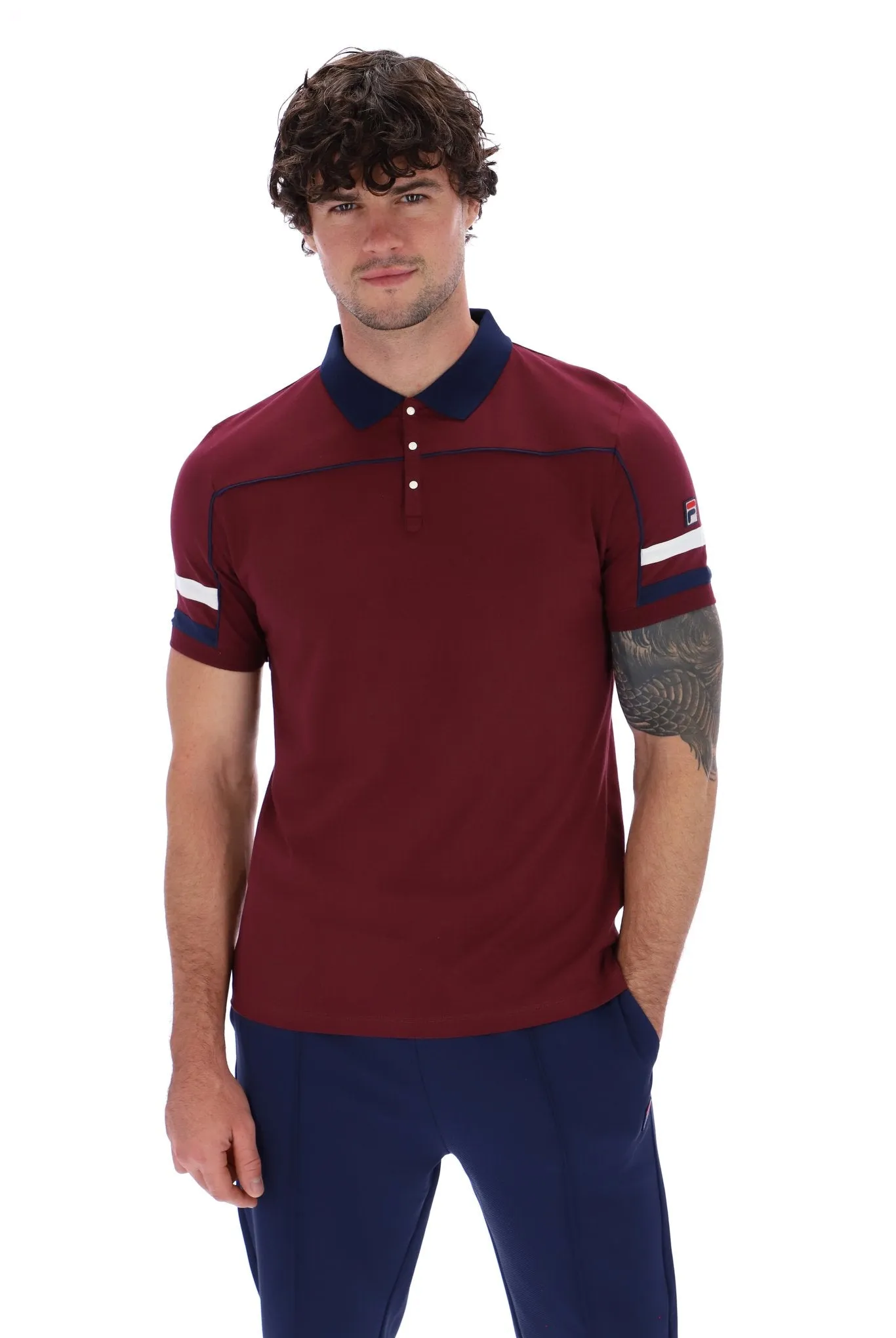 Grandslam Piping Polo Top