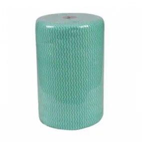 HEAVY DUTY PERFORATED ROLL 85 WIPES- GREEN