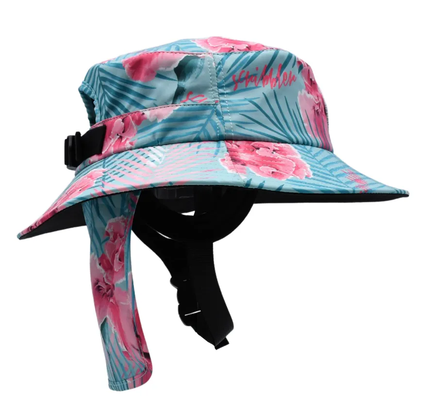 Iris palm surf hat