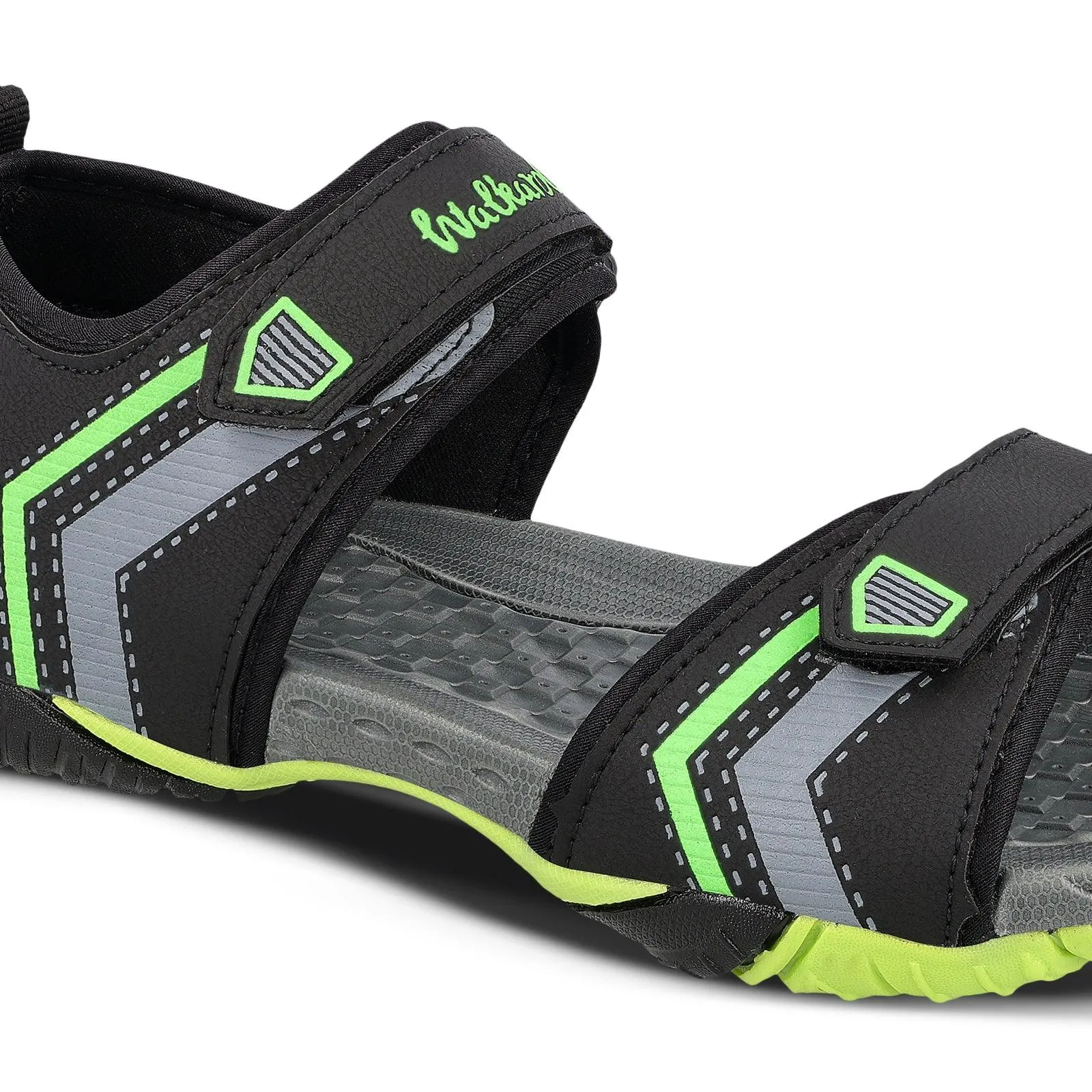 Men's Sports Sandal - WC4443 Black Green