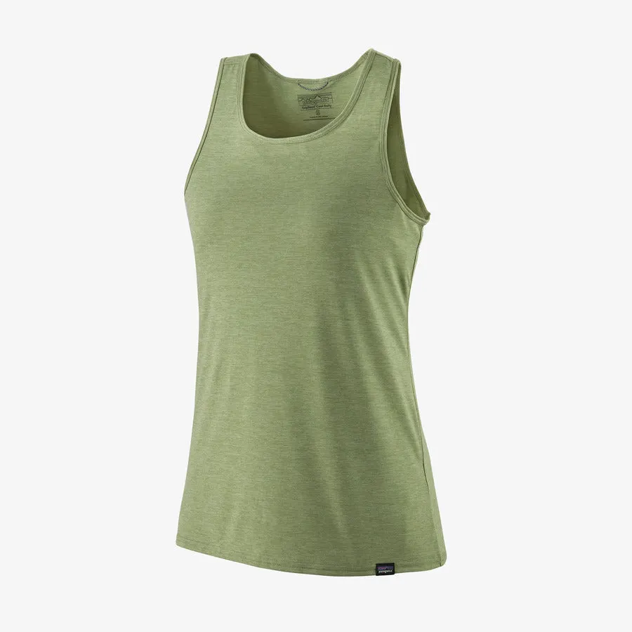 Patagonia Capilene Cool Daily Tank | Salvia Green / Dark Salvia Green X-Dye | Womens