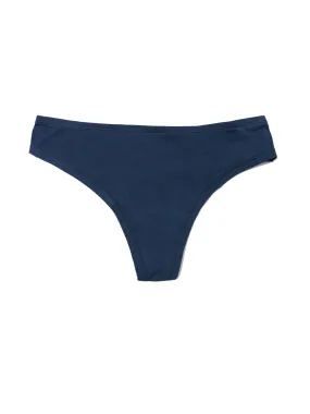 PlayStretch™ Natural Rise Thong Bateau Blue