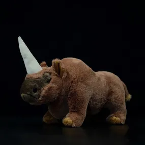 Rhinoceros Plush Stuffed Toy Simulation