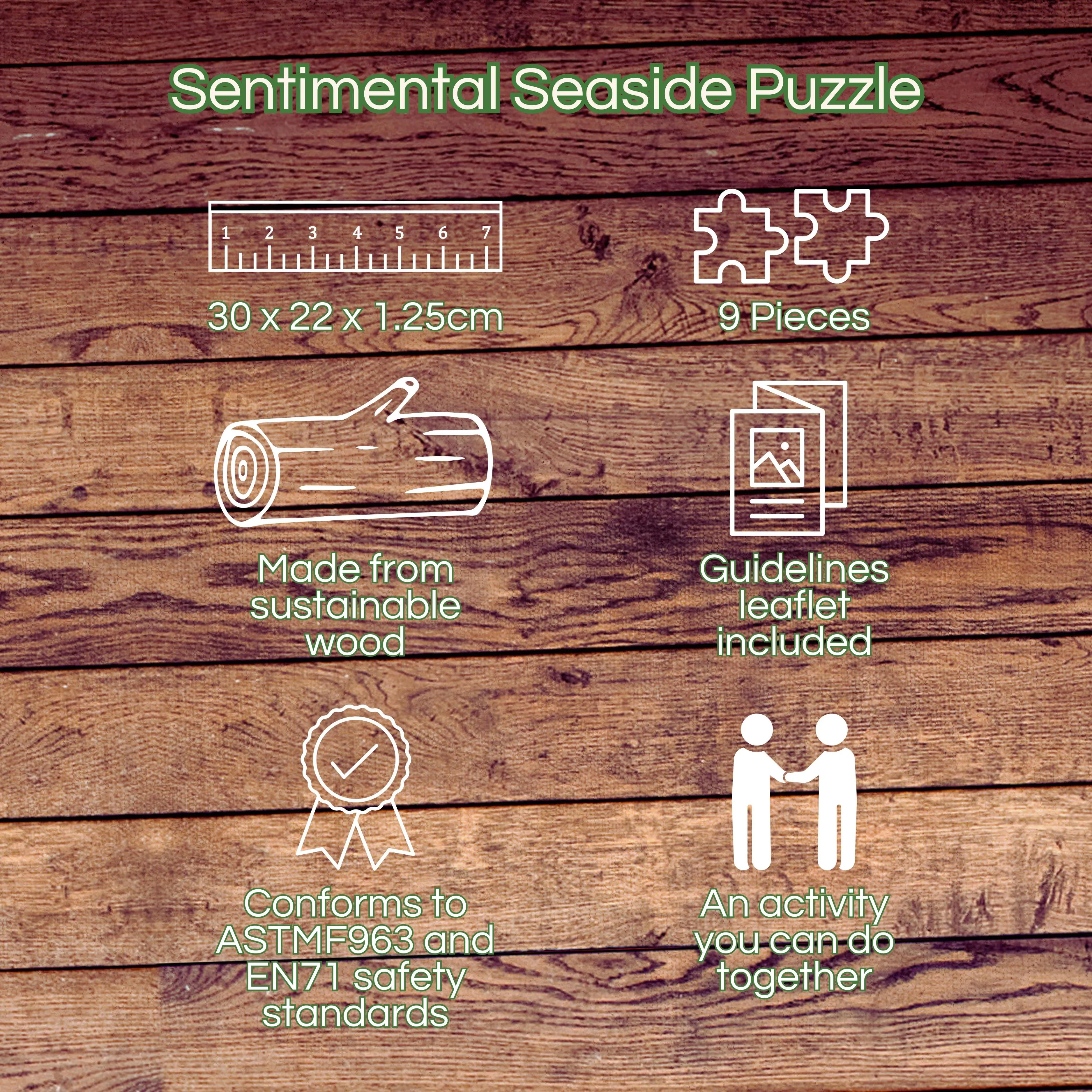 Sentimental seaside puzzle