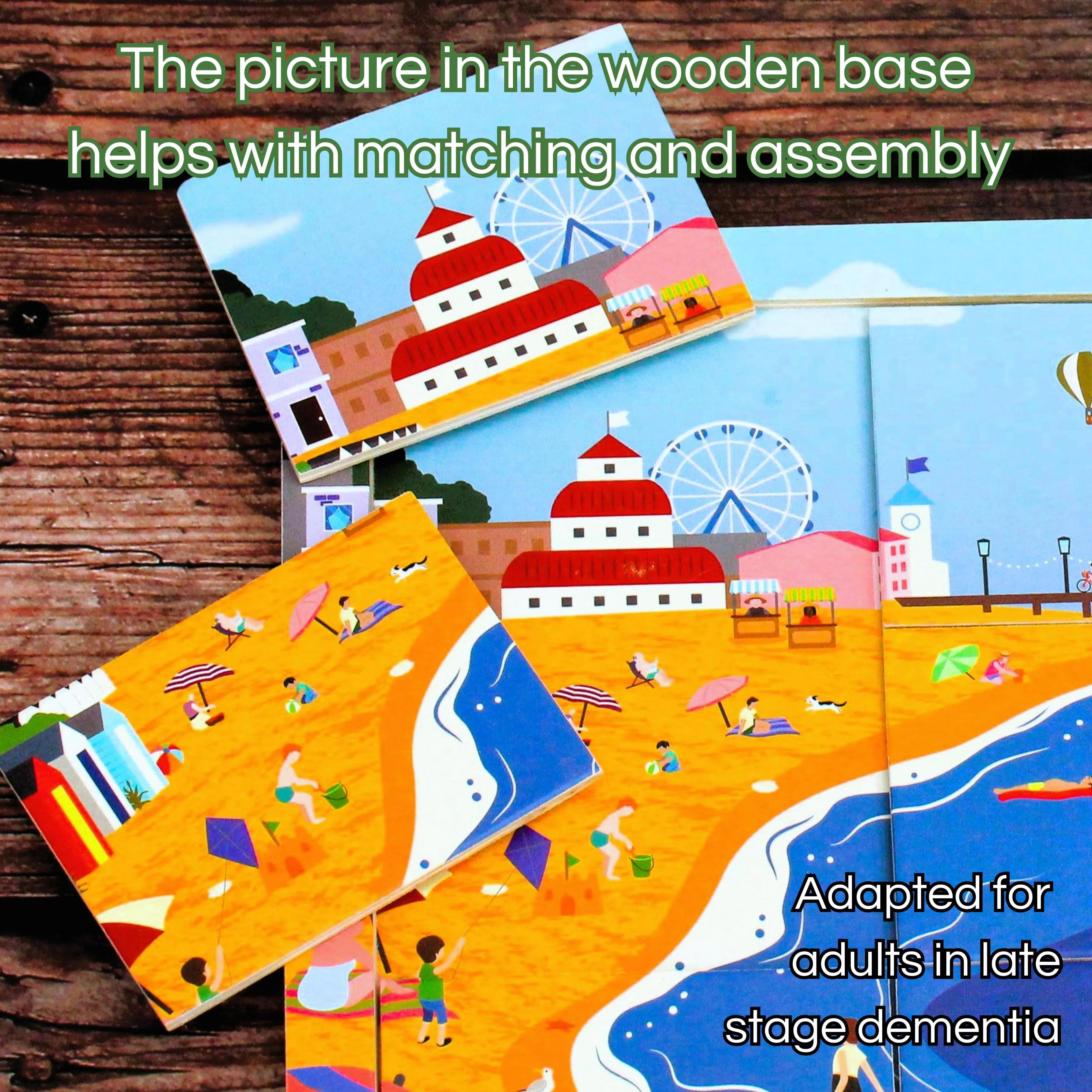 Sentimental seaside puzzle