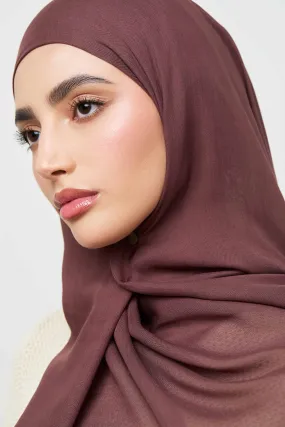 Signature Modal Hijab - Mahogany