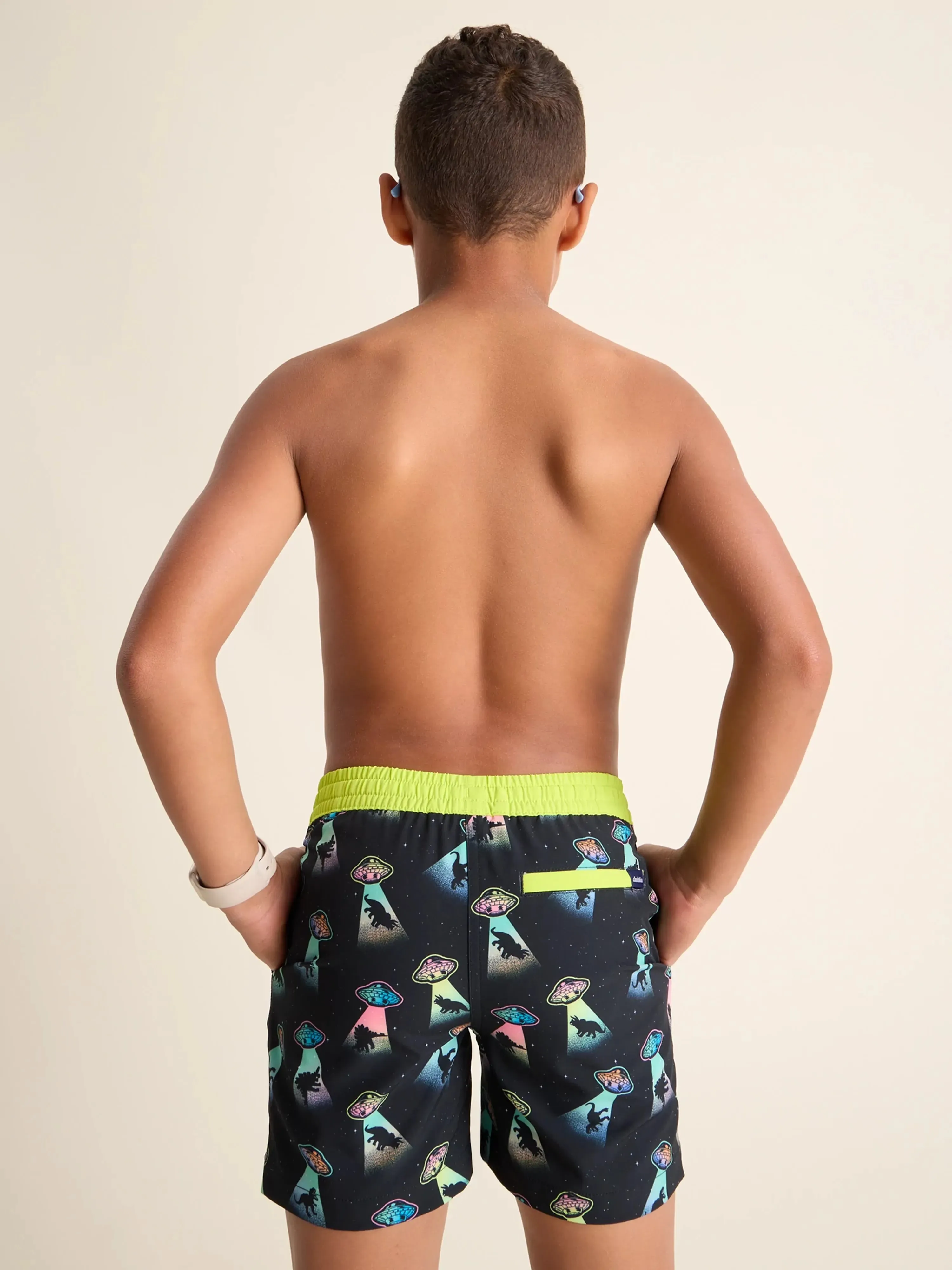 The Beam Me Ups (Youth Classic Lined Swim Trunk)