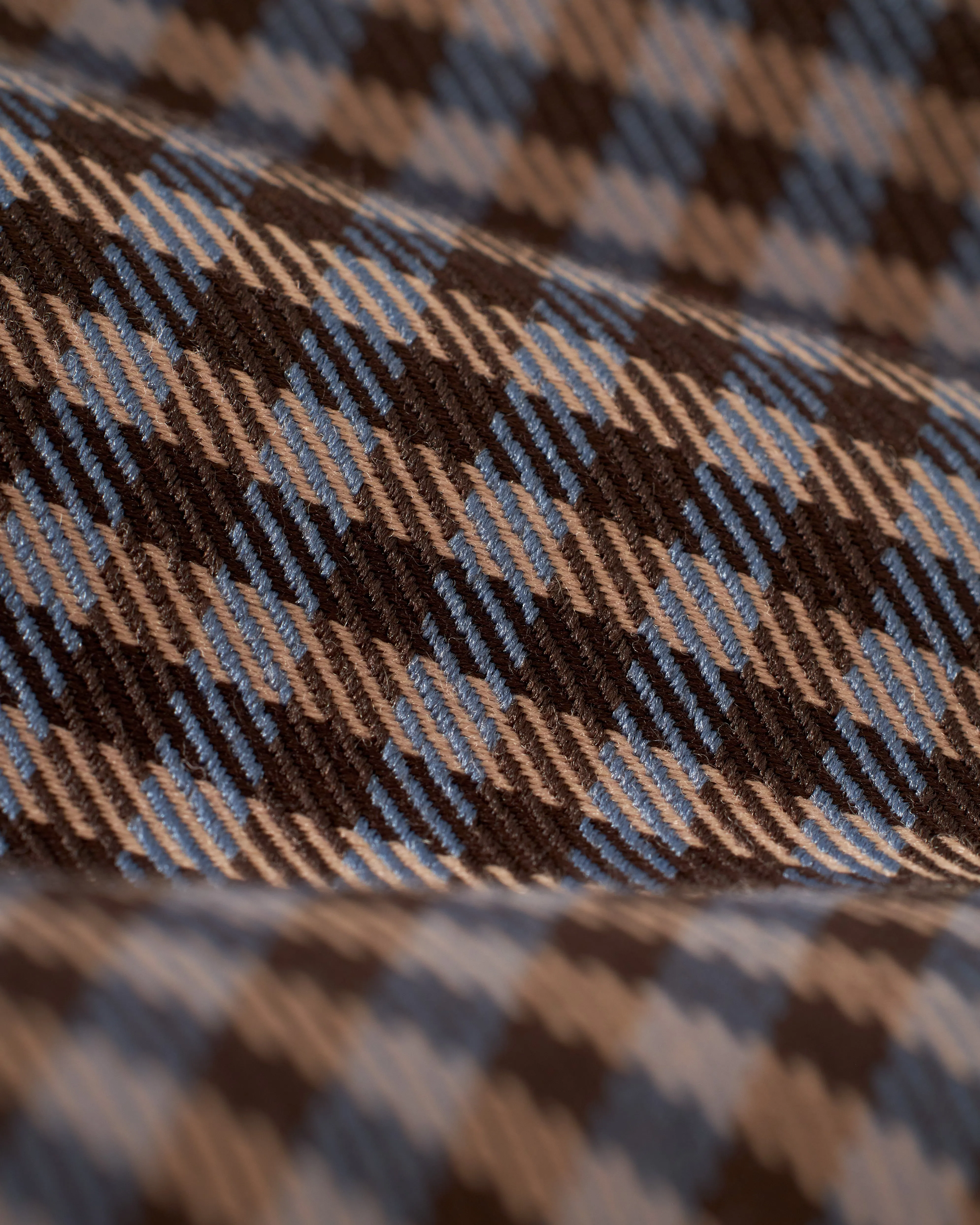 The Tresco Shirt - Tierra Houndstooth