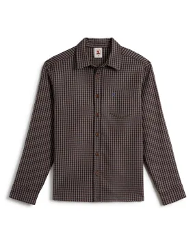 The Tresco Shirt - Tierra Houndstooth