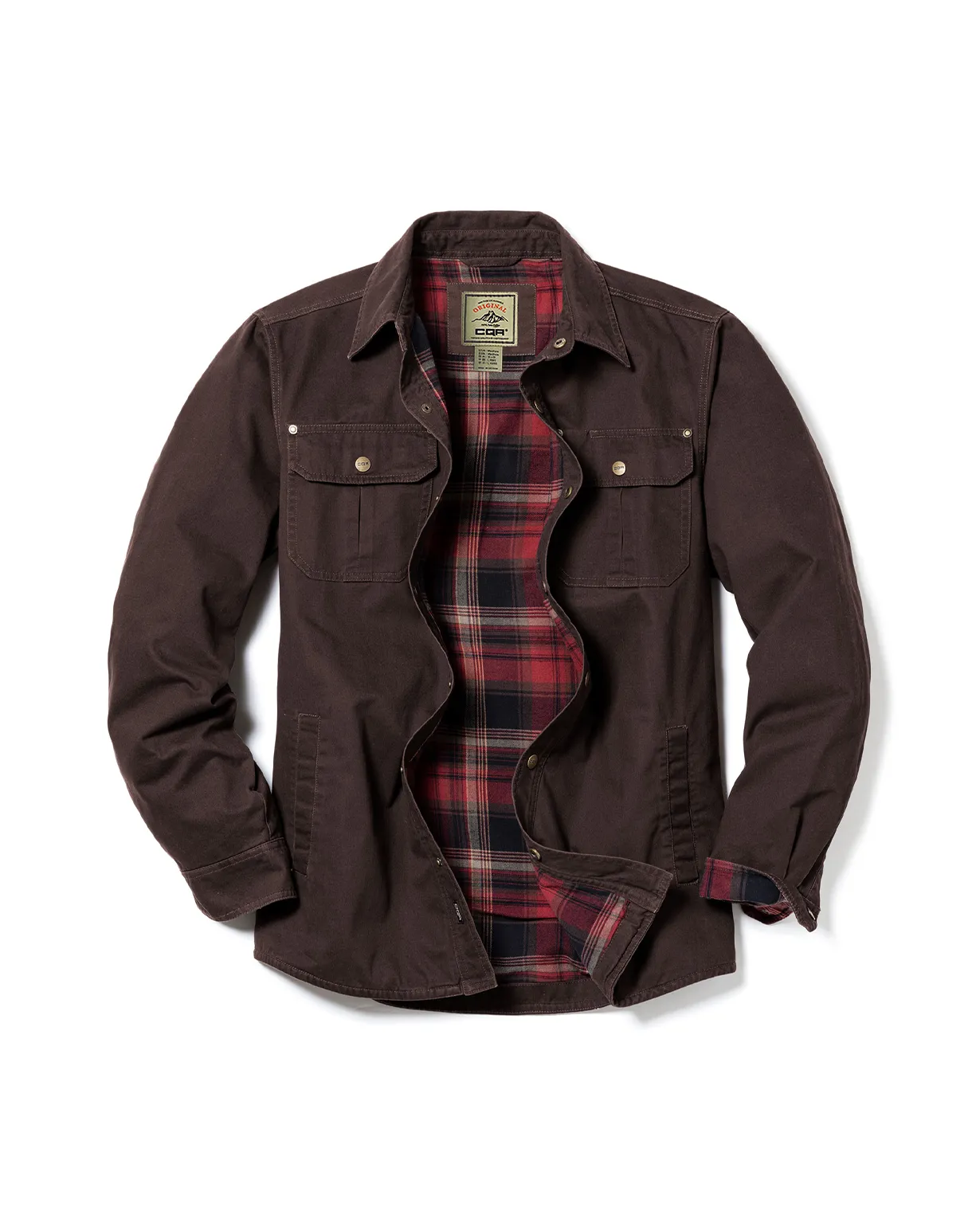 Twill Cotton Shirt Jacket [HOK750]