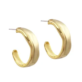 Wavi Hoops - Gold